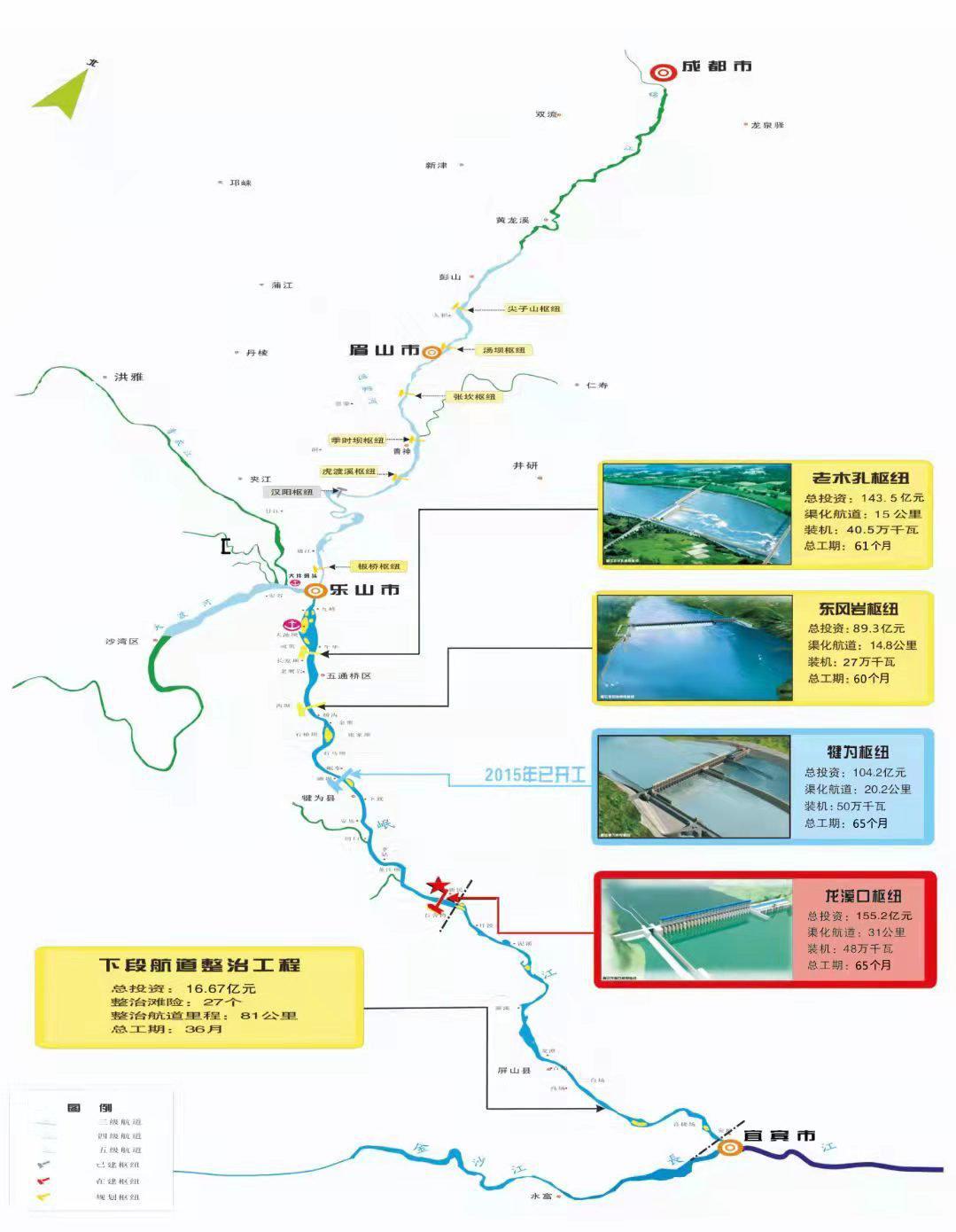 樂山岷江航電最新進展，引領區(qū)域水運新動力，開啟發(fā)展新篇章