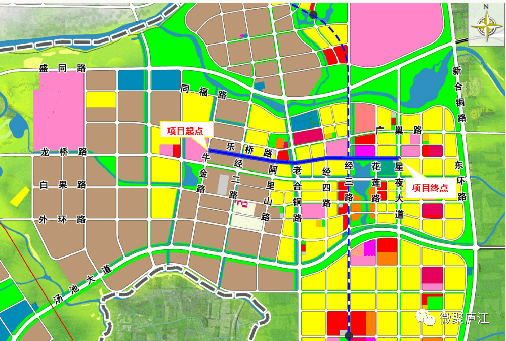 廬江縣道路最新規(guī)劃圖，塑造未來城市交通新面貌