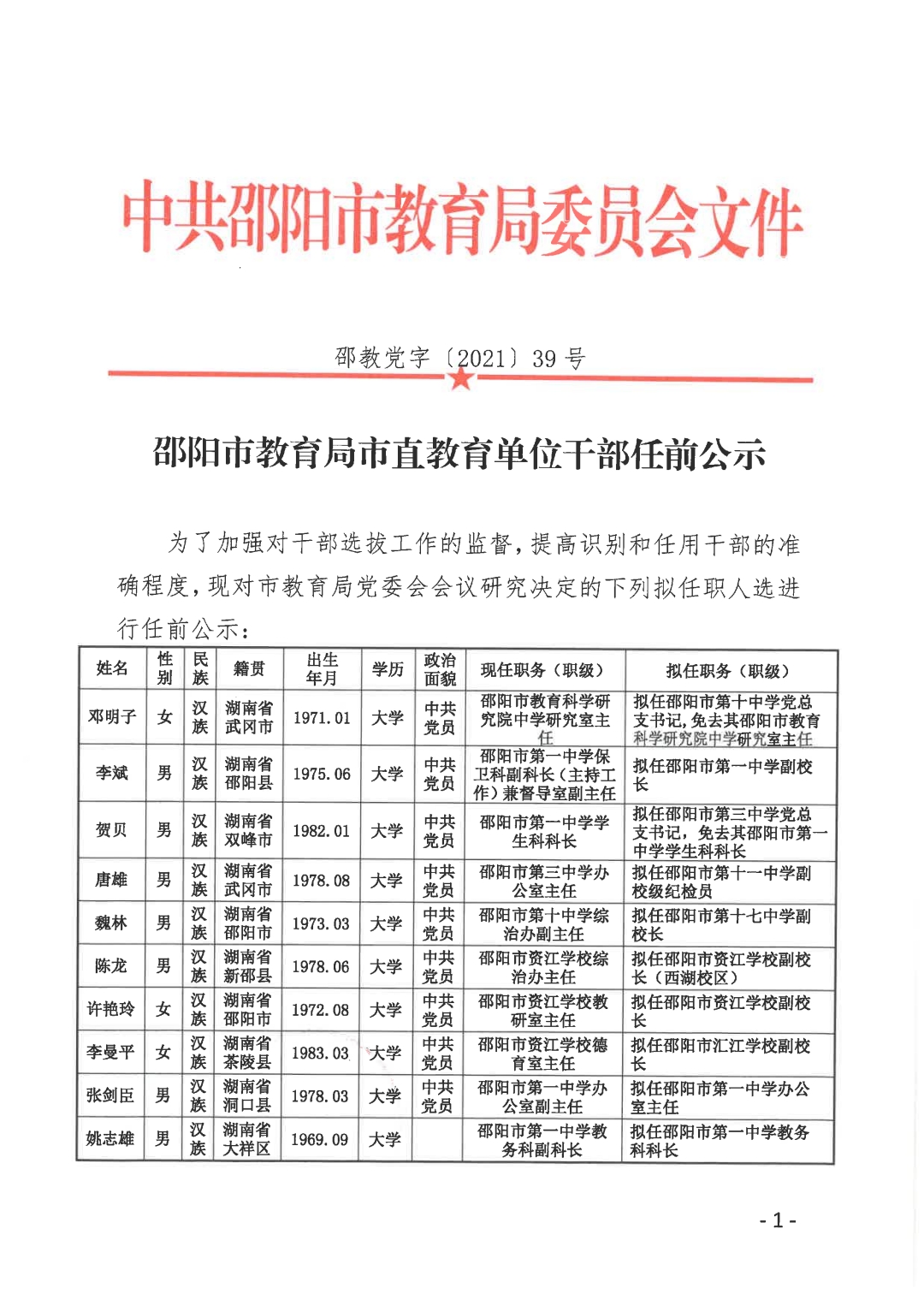 韶山市教育局人事大調(diào)整重塑教育格局，引領未來教育之光